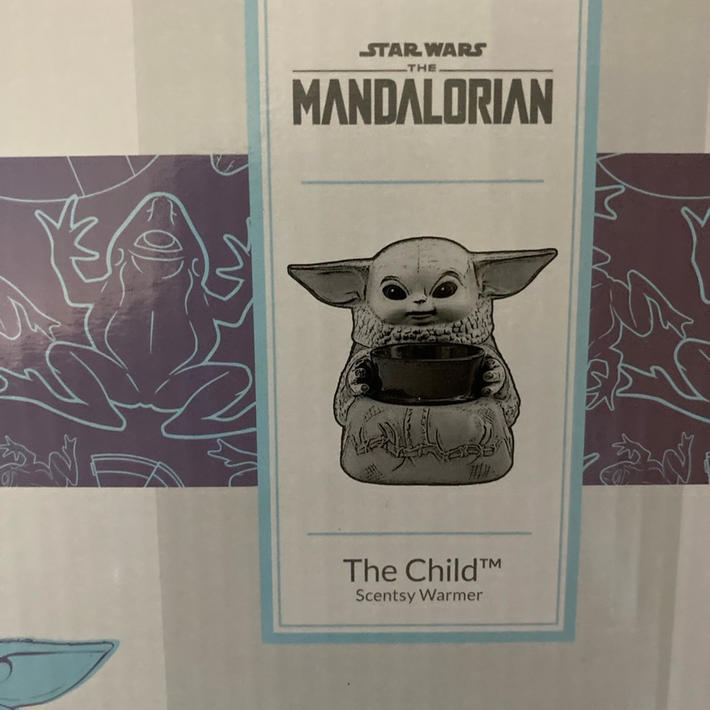 Scentsy Star Wars Mandalorian wax warmer